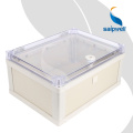 SAIPWELL 600*600*250 mm IP66 Caja eléctrica de plástico transparente de alta calidad Caja eléctrica Caja de PVC personalizada